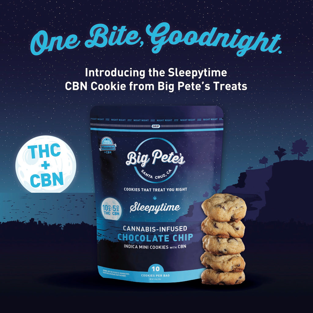 Big Pete's Treats Introduces Sleepytime CBN Cookie