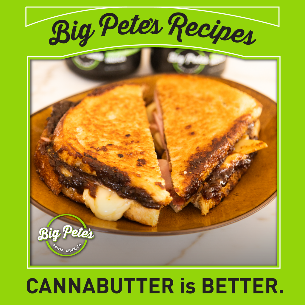 Cooking With Cannabutter: Episode 6, Let's Make Ham and Brie Grilled Cheese